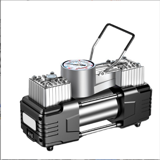 Karite Tire Portable Car Inflator High Pressure High Power Electric Dual Cylinder Home Car Inflator Pump