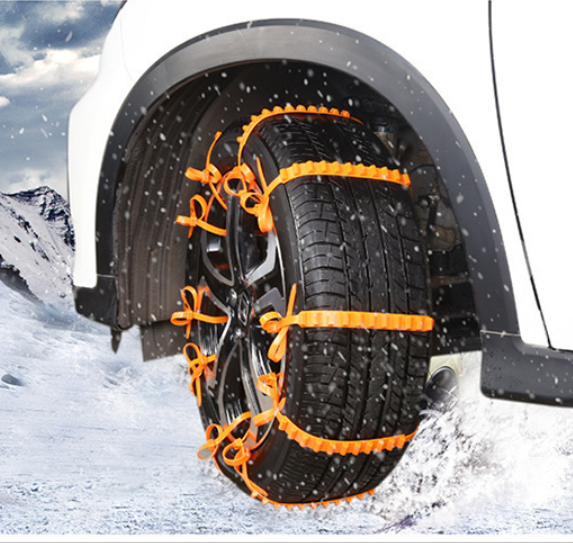 Karite 12PCS Car anti-skid ties off-road car tire chains snow mud emergency extrication plastic anti-skid chains